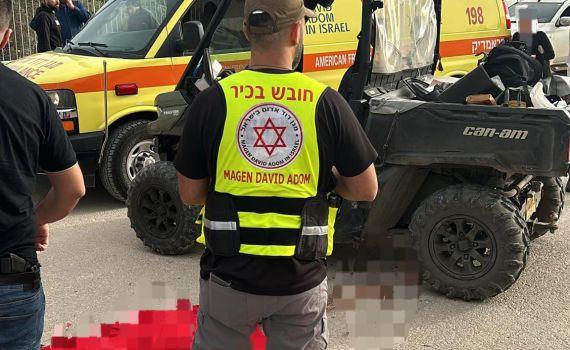 נער כבן 15 נהרג בתאונת טרקטורון סמוך לג'וליס