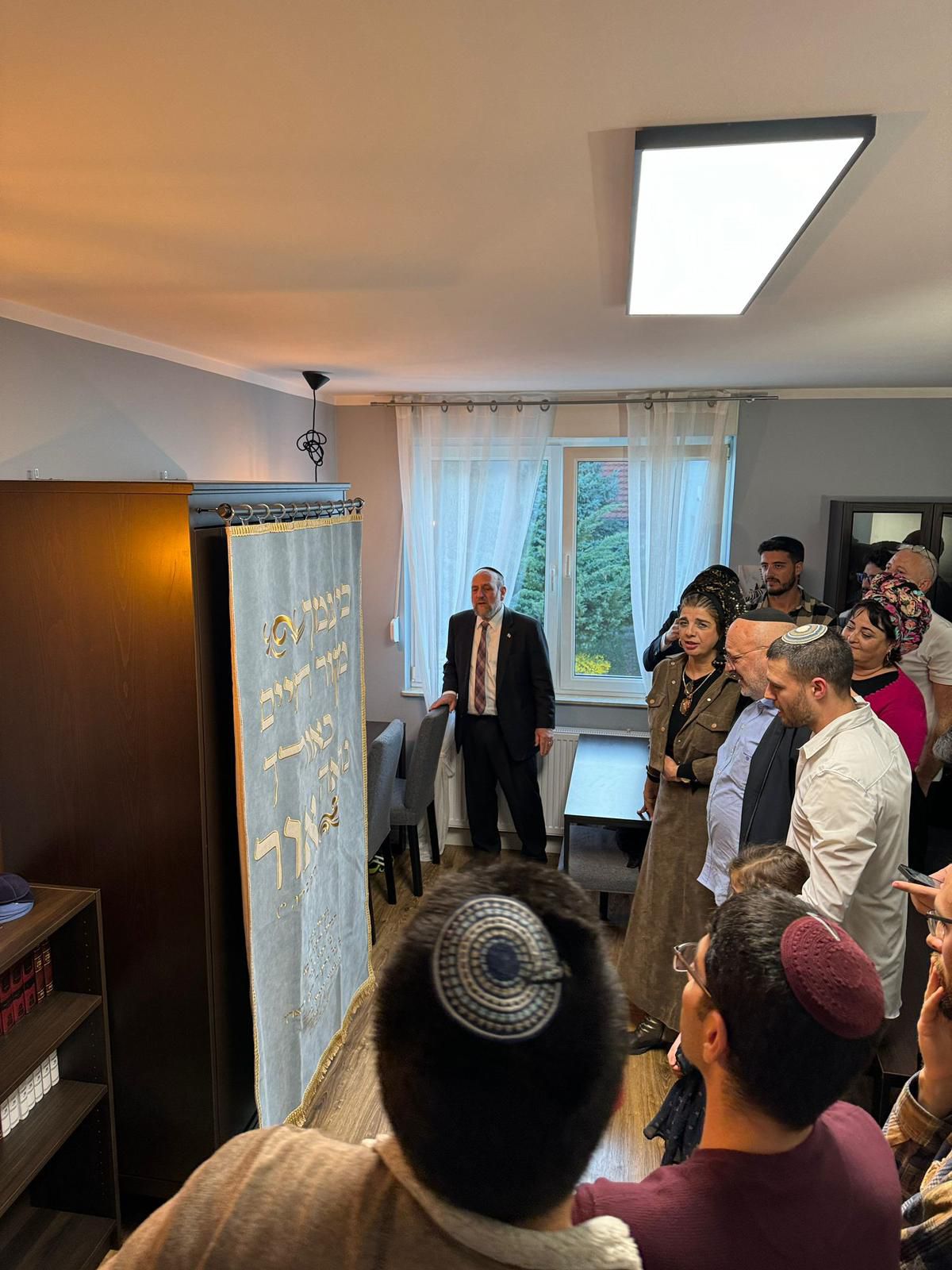 מרגש: בי"כ חדש בפולין לזכרו של הנופל מהמלחמה