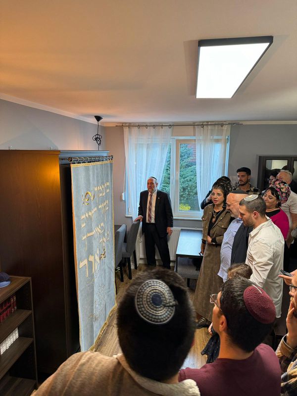 מרגש: בי"כ חדש בפולין לזכרו של הנופל מהמלחמה