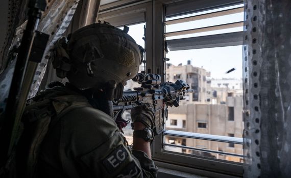 הלחימה בחאן יונס: מחבלים חמושים חוסלו מהאוויר