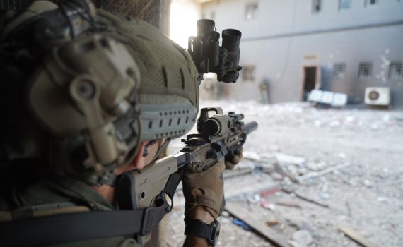 בכירי חמאס הסתתרו בחדר המדרגות בשיפא וחוסלו