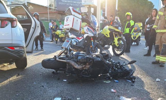  נקבע מותו של נהג האופנוע שנפצע אנוש בתאונה בפ"ת