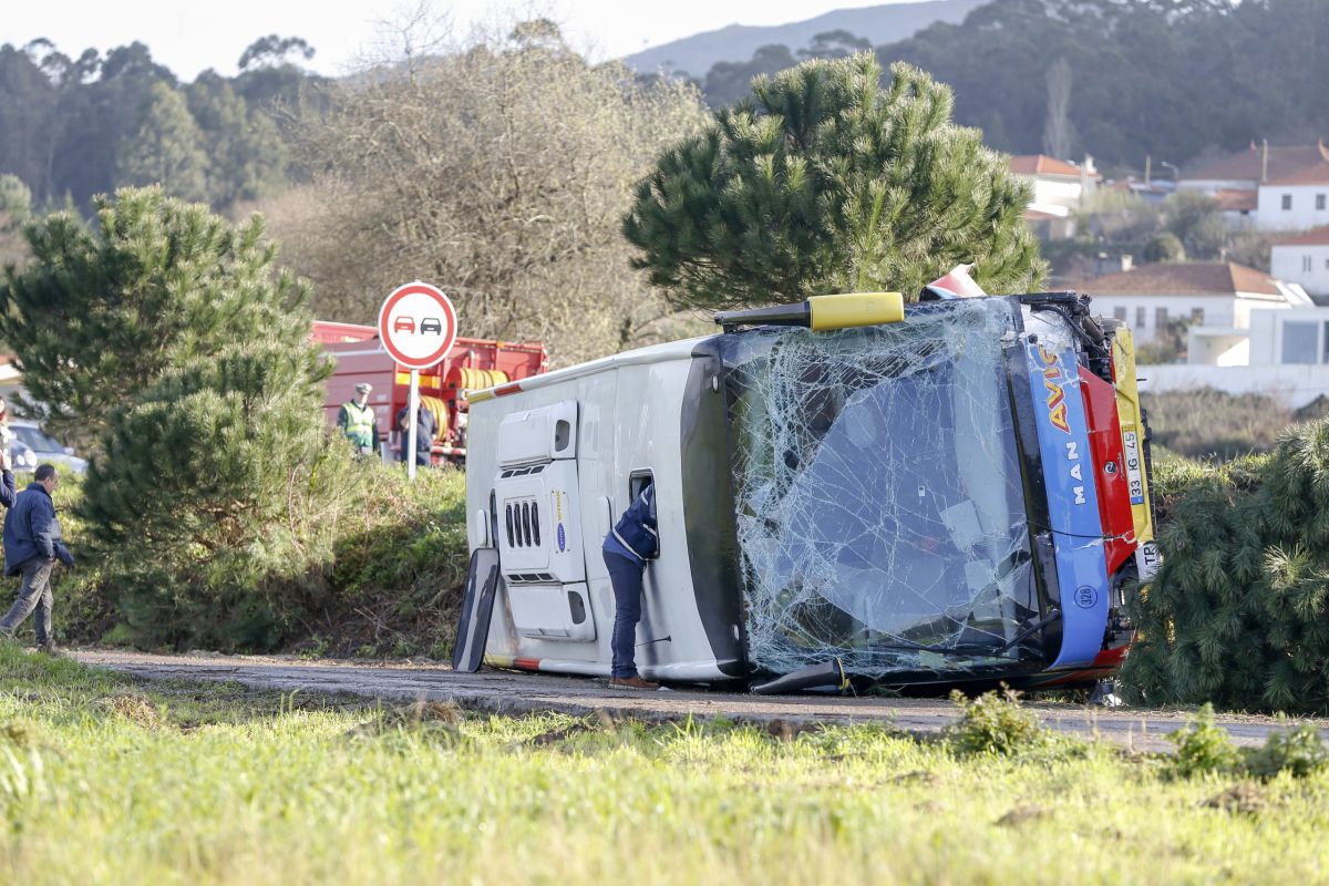 תאונה קשה בגרמניה: 5 הרוגים בהתהפכות אוטובוס