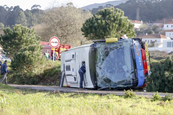 תאונה קשה בגרמניה: 5 הרוגים בהתהפכות אוטובוס