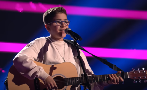 הנער הישראלי שריגש את דה וויס גרמניה עם שיר בעברית | צפו