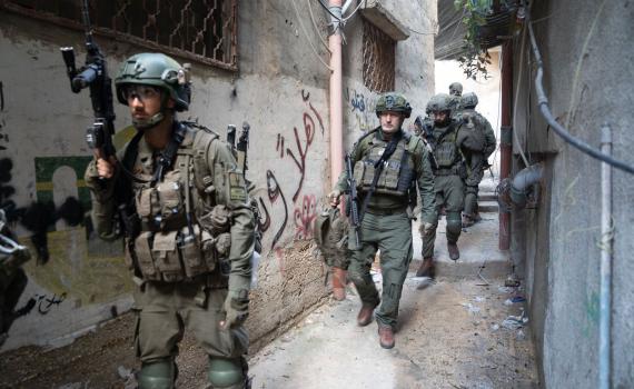 נור א שמס: 4 מחבלים הטמינו מטענים וחוסלו מהאוויר