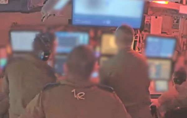 צה"ל מפרסם את היירוט הימי הראשון של כיפת ברזל