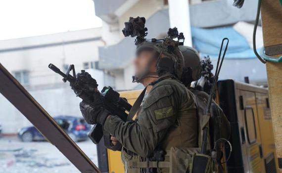 בתוך רבע שעה השייטת כיתרה את מתחם שיפאא