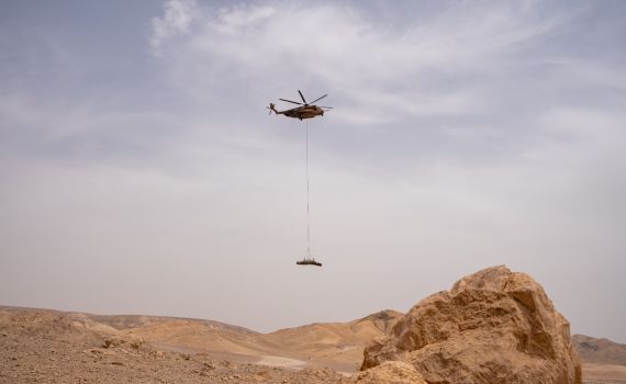 לאחר שבועיים: צה"ל פינה את שרידי הטיל האיראני