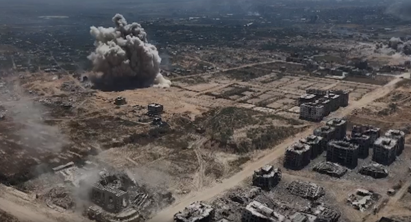 העשן עלה מעל הנחל: עשרות פירי מנהרות הושמדו