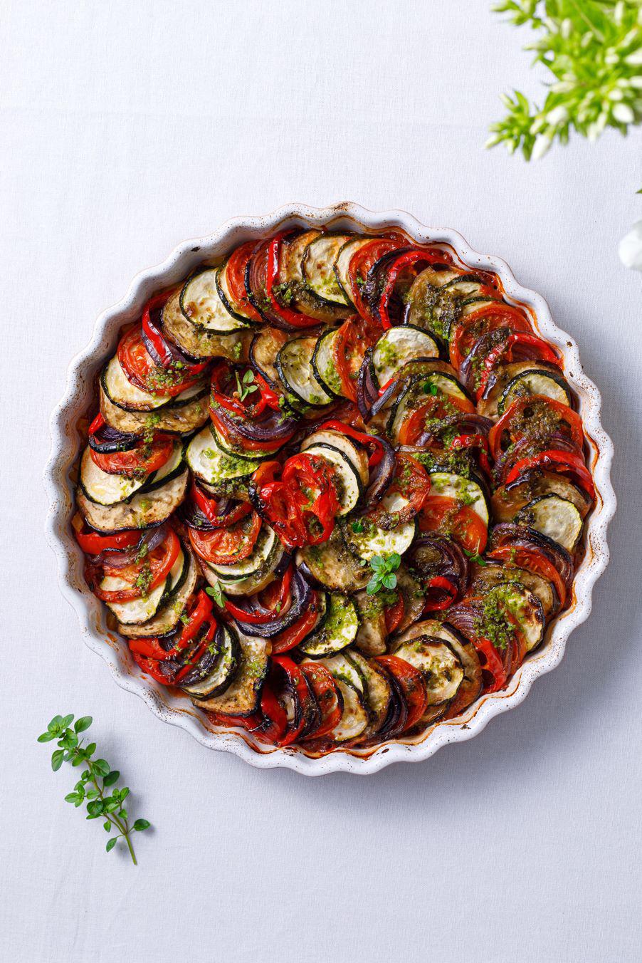 מתכון לפסח: רטטוי צבעוני וחגיגי