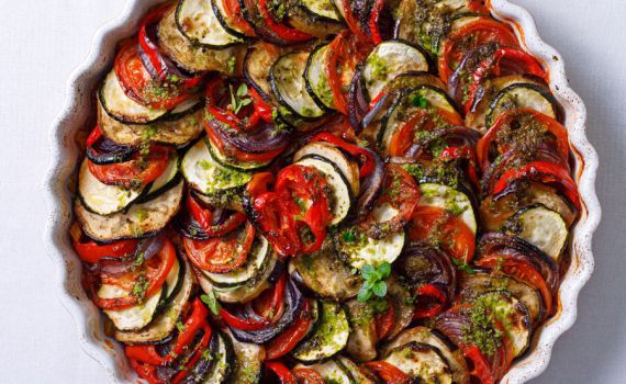 מתכון לפסח: רטטוי צבעוני וחגיגי