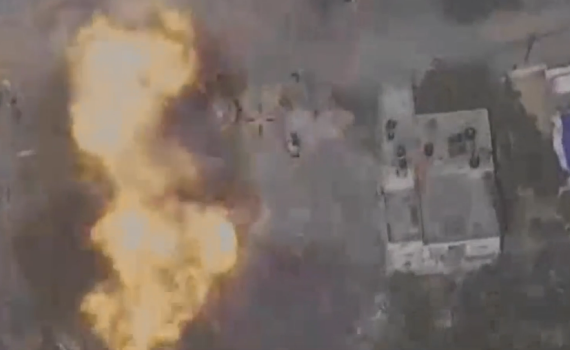 צפו: צה"ל השמיד את המשגרים שירו למירון