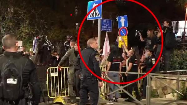 אחרי שבוע: נעצר חשוד בהשלכת הלפידים בהפגנה