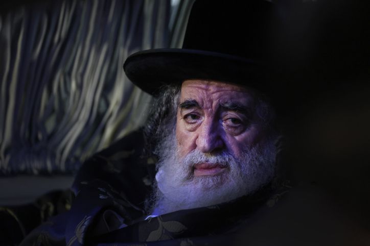 האדמו"ר מויז'ניץ: "אסור לישראל לתקוף עכשיו חזרה באיראן"