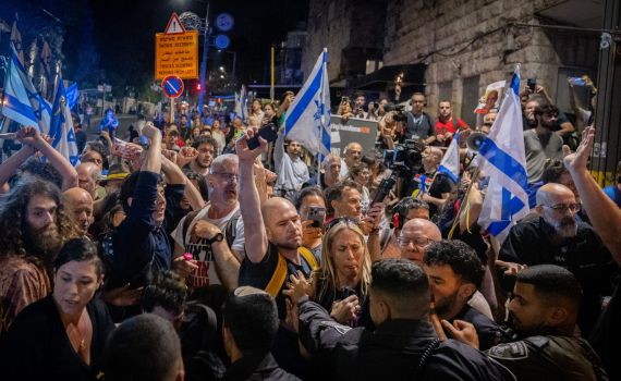 בן החטוף: המפגינים חוזרים להשתוללות של ה-6.10