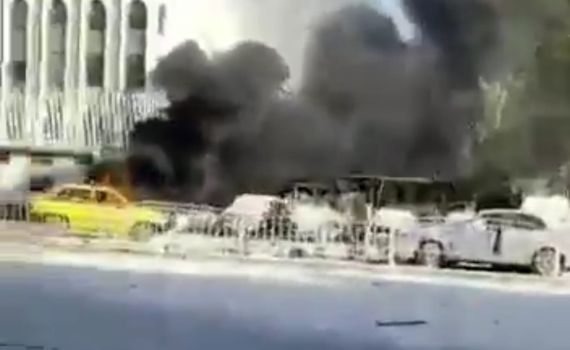 צפו: כך נראה אתר החיסול, מטרים משגרירות איראן