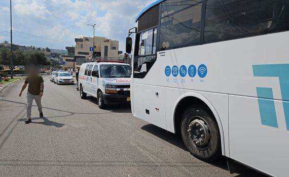 שני פצועים בפיגוע ירי לעבר אוטובוס בשומרון