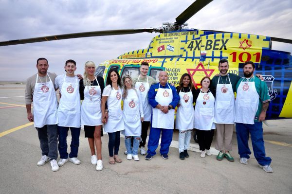 נבחרת מאסטר שף הצדיעה למד"א בארוחה חגיגית