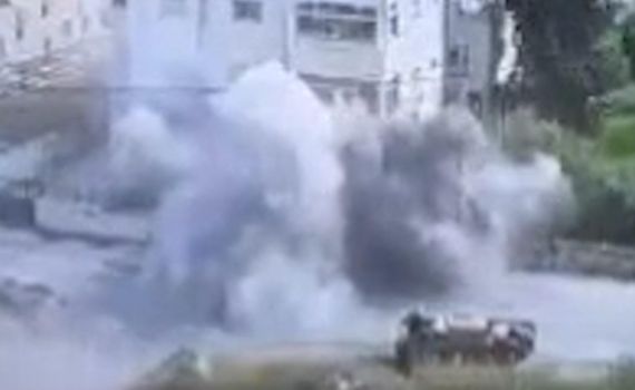 צפו בתיעוד: כך נהרס בית המחבל מהפיגוע בירושלים