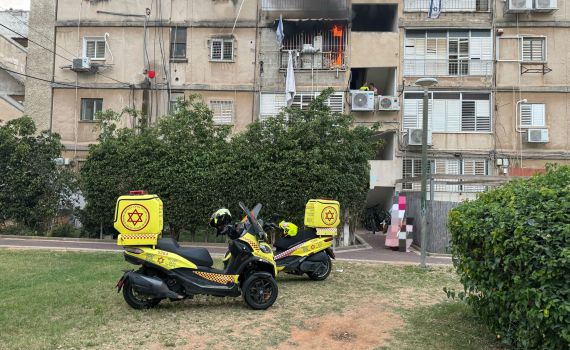 גבר כבן 55 נספה בשריפה בגבעת שמואל