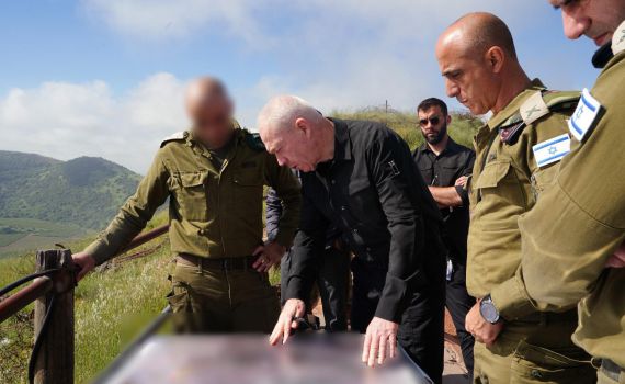 גלנט: "מניעת ההתבססות האיראנית נמשכת כל העת"