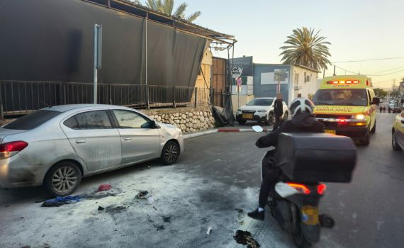 הנגב: שניים נפצעו בפיצוץ כלי רכב