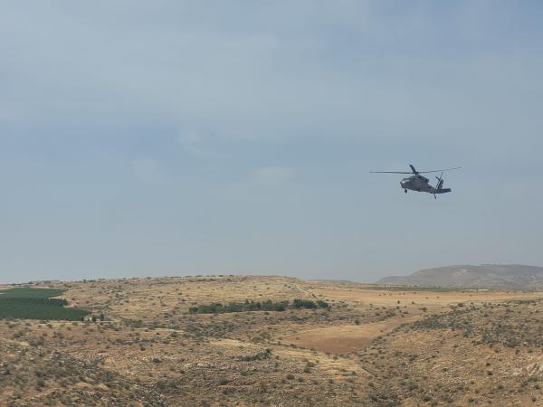 חילוץ חם: 30 מתנדבים ומסוק פינו מטיילות בנחל ייטב