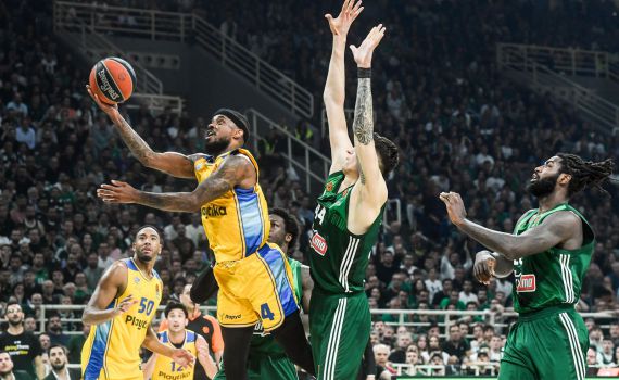 מכבי ת"א הפסידה לפנאתינייקוס, 1:1 בסדרה