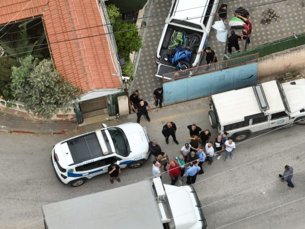 300 מטרים מהישוב ברוכין: שוטרים פלסטינים ירו באוויר