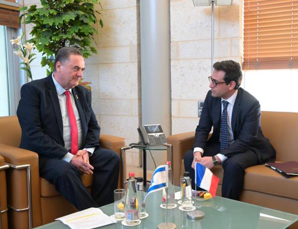 כ"ץ הזהיר את השר הצרפתי: נכבוש שטחים בדרום לבנון