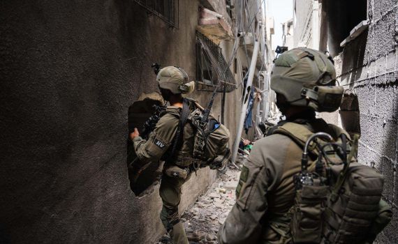 הלחימה נמשכת: לוחמי הנח"ל פעלו בלב הרצועה