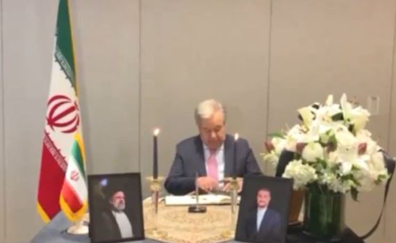 שפל חדש: מזכ"ל האו"ם כותב הספד לרוצח ראיסי