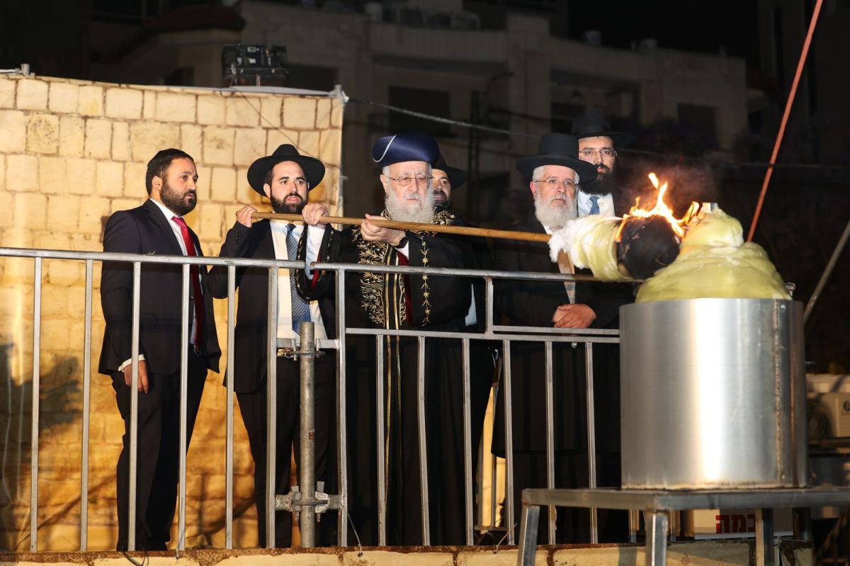 במקום מירון: ההדלקה עברה לשמעון הצדיק