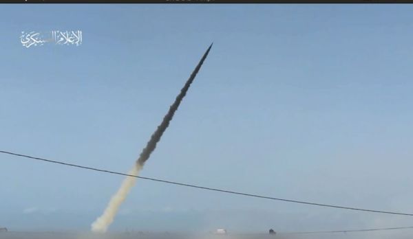 תיעוד הירי לכרם שלום: תושבי רפיח בקריאות שמחה