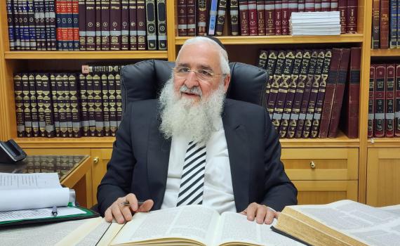 מועמד סרוג לתפקיד הרב הראשי? הרב מיכאל עמוס