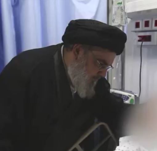 נסראללה יצא בחשאי מהבונקר לבקר את אמו הגוססת