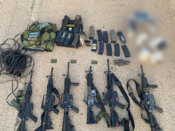 צה"ל סיכל הברחת נשק בבקעת הירדן