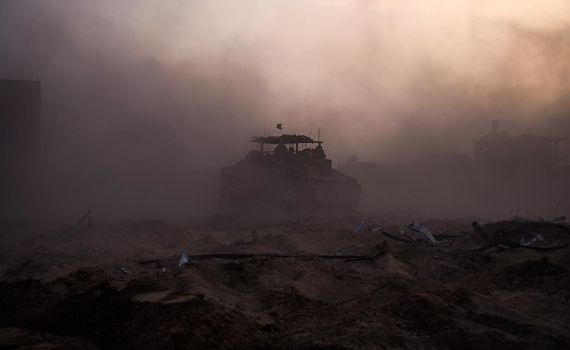 כוחות צה"ל פועלים באופן ממוקד במרכז הרצועה