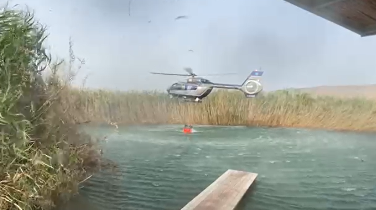 "שריפה גדולה ומתמשכת" : רצף שריפות בבקעת הירדן