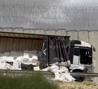 תנועת צו 9 מתנערת מריקון ושריפת משאיות הסיוע