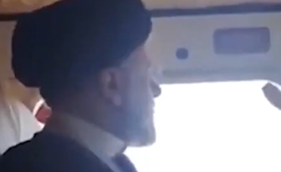 תיעוד אחרון של נשיא איראן במסוק רגע לפני ההתרסקות