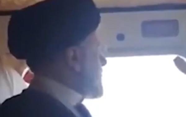 תיעוד אחרון של נשיא איראן במסוק רגע לפני ההתרסקות