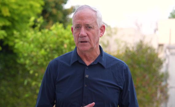 גנץ על הסרטון: אחריותנו ליצור מציאות אחרת