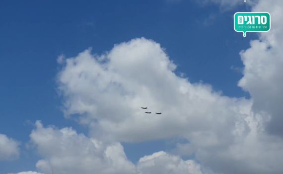 צפו בתיעוד: האימונים לקראת מטס יום הזיכרון