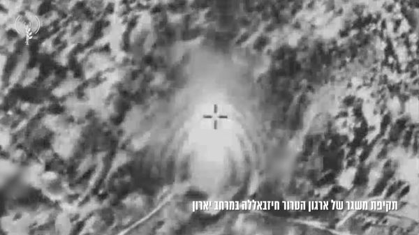 תיעוד: צה"ל השמיד את המשגר שירה לעבר מירון