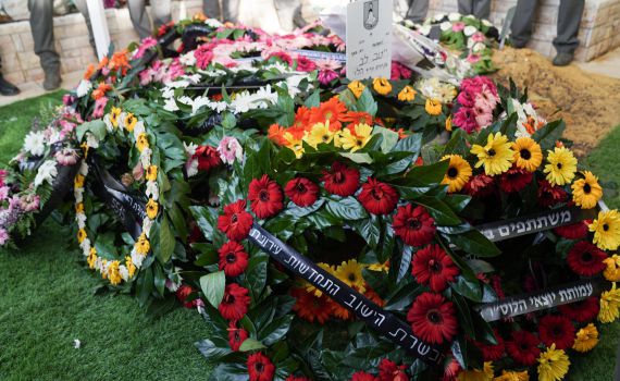 הסתיים: מסע ההלוויה של איש הימ"מ שנפצע באיו"ש