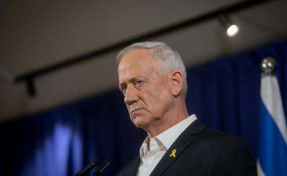 ב-4 מילים: התגובה של גנץ לנתניהו, בן גביר וסמוטריץ'