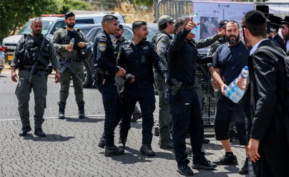 האלימות במירון: השוטר הורחק מפעילות עד לבירור