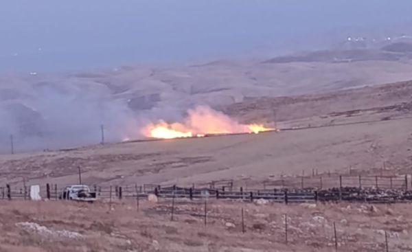 טרור ההצתות נמשך: מחבלים הציתו שטחי מרעה